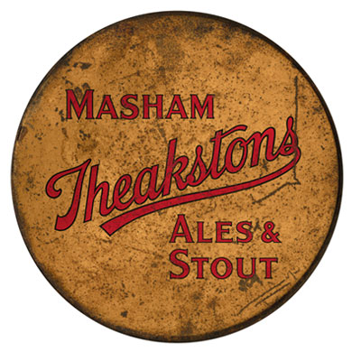 Theakston Ales & Stout Enamel Sign (D)