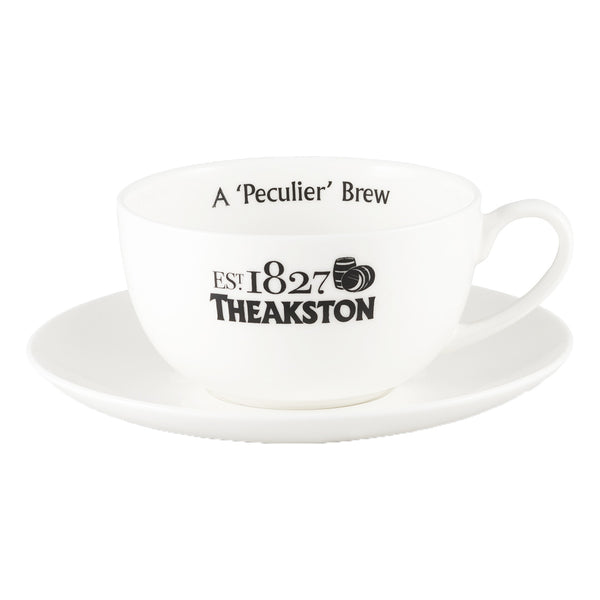 Peculier Brew Cappuccino Cup & Saucer