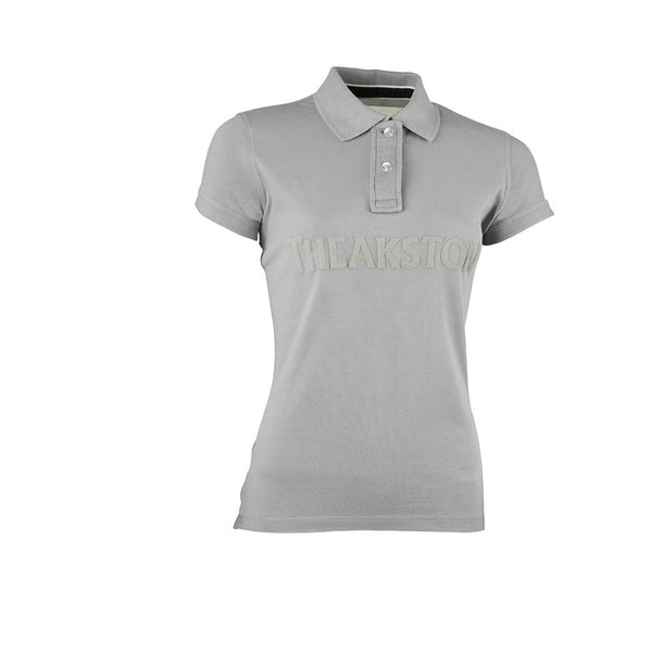 Theakston Grey Polo Shirt - Ladies