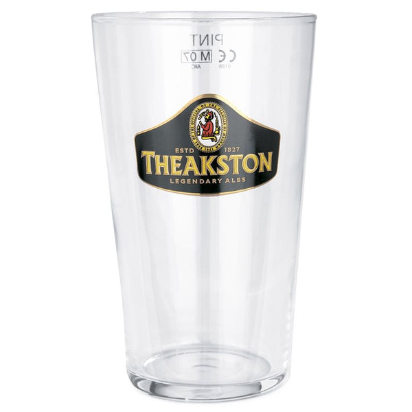 Theakston Logo Pint Glass