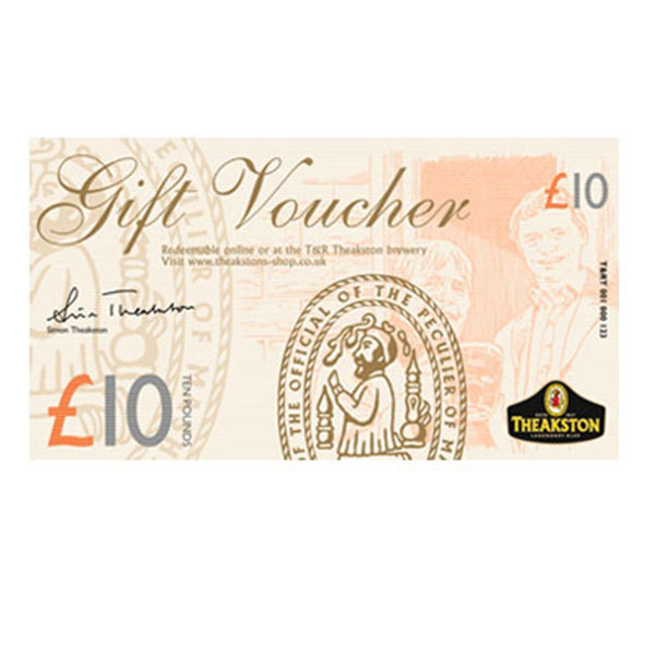 Theakston £10.00 Gift Voucher