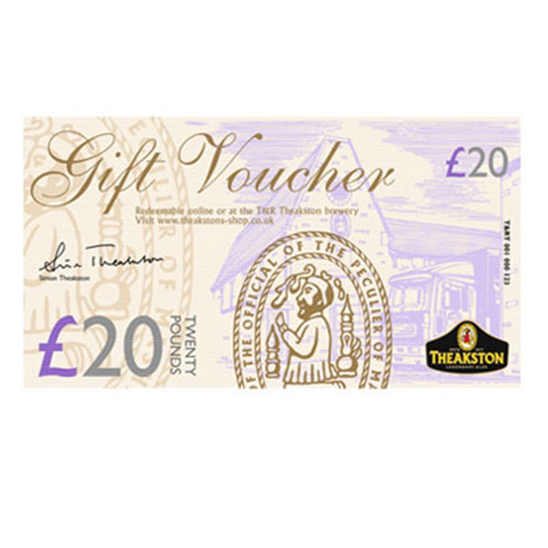 Theakston £20.00 Gift Voucher